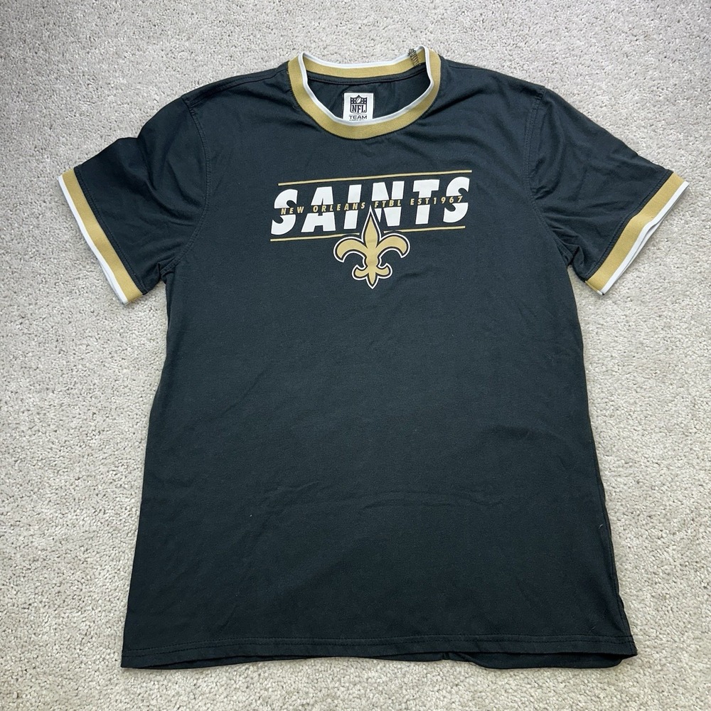 New Orleans Saints NFL Team Apparel Women's Graphic T-Shirt Size XL